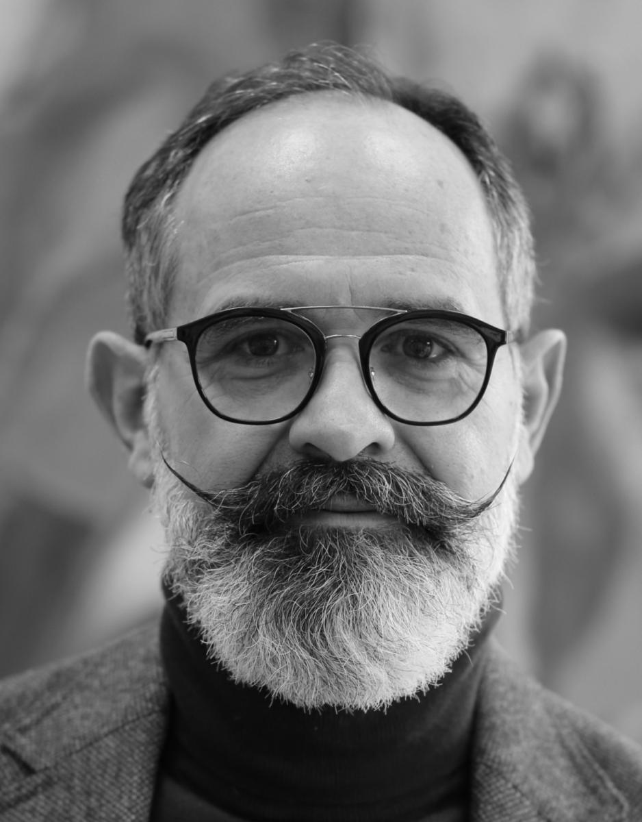 Ein Schwarz-Weiß-Porträt des Zahntechnikers Robert Janda
